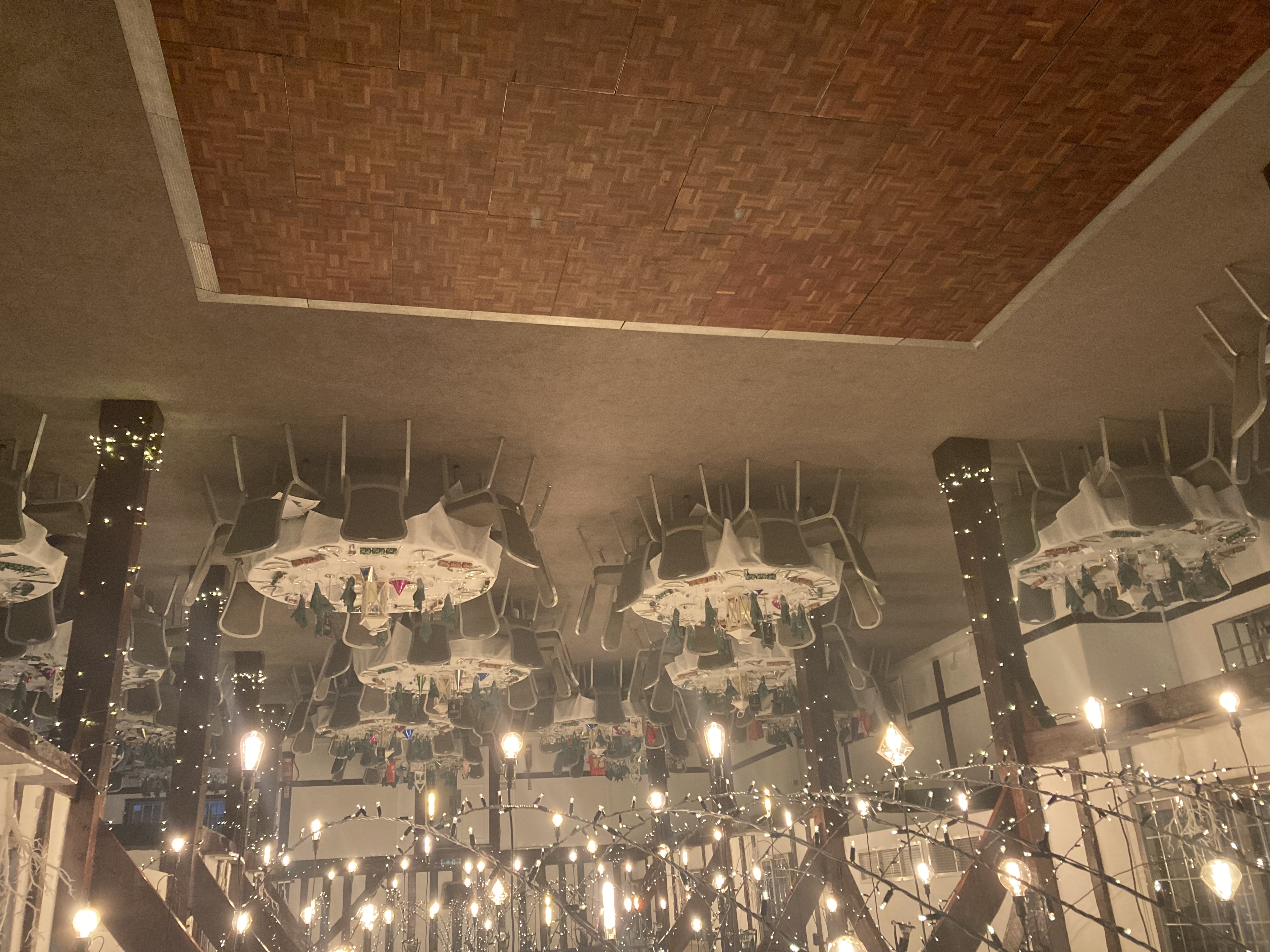 Festive Christmas Lights and Setup