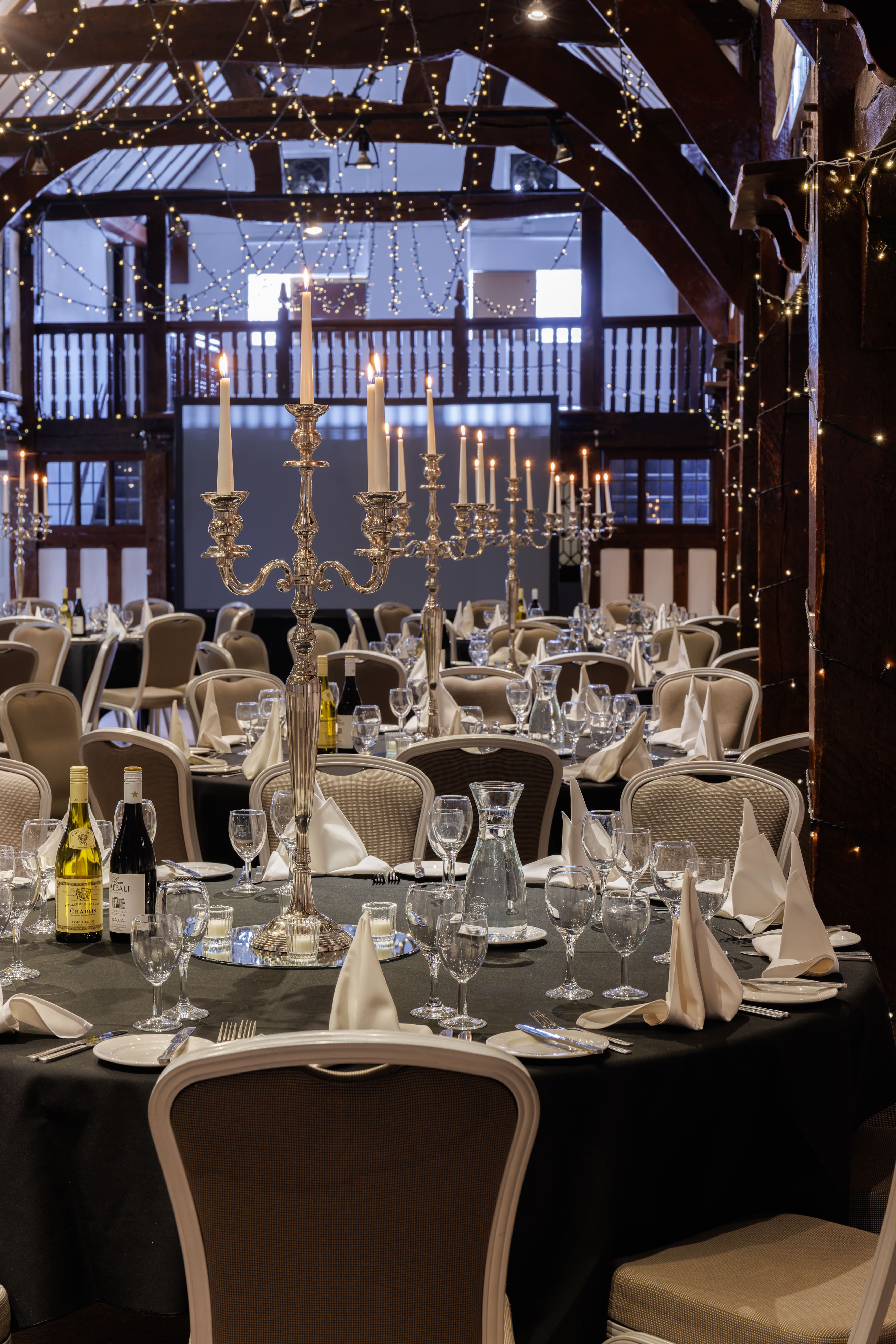 Barn Buffet Style Event with Food Stations