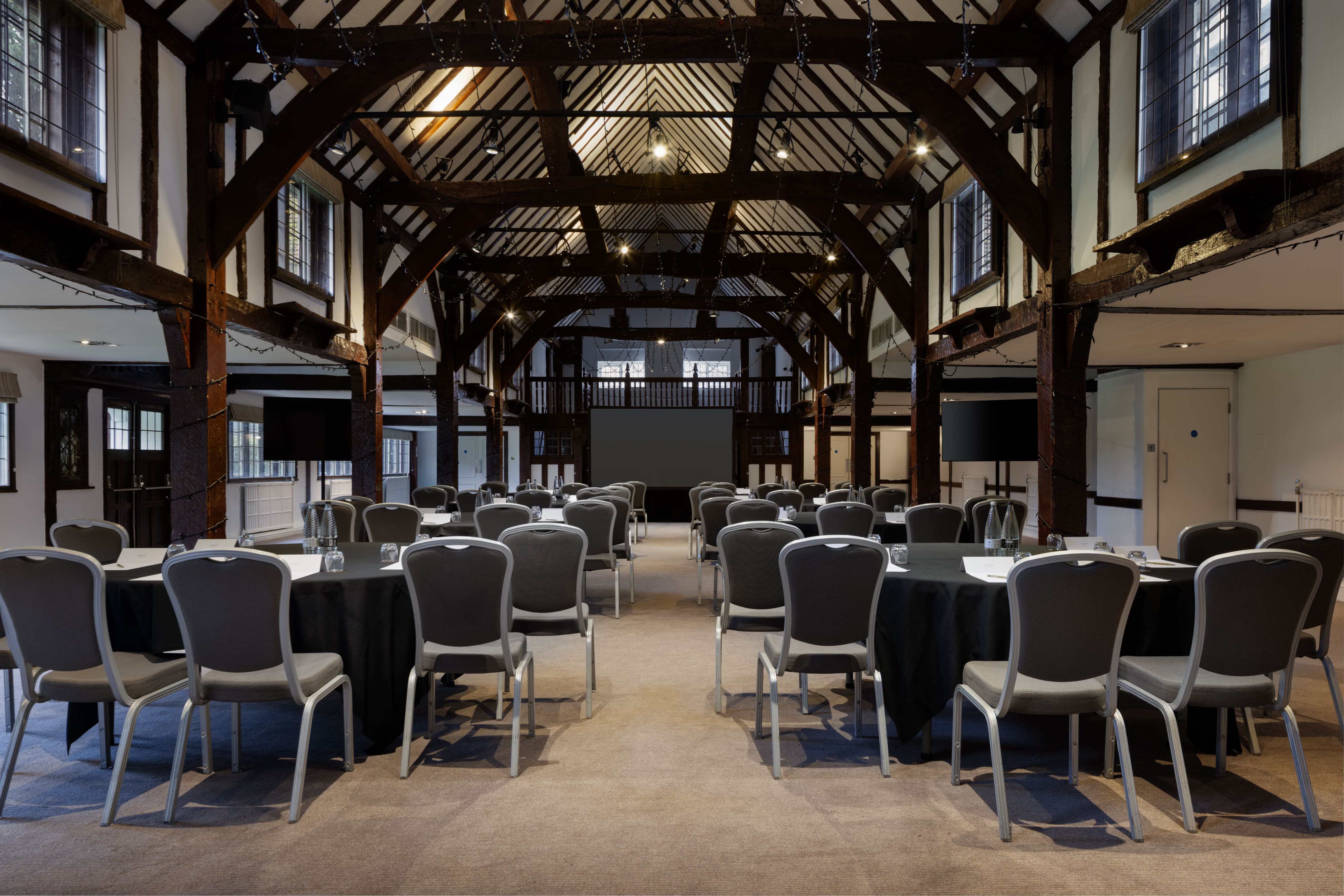General Barn Cabaret Setup for Meetings