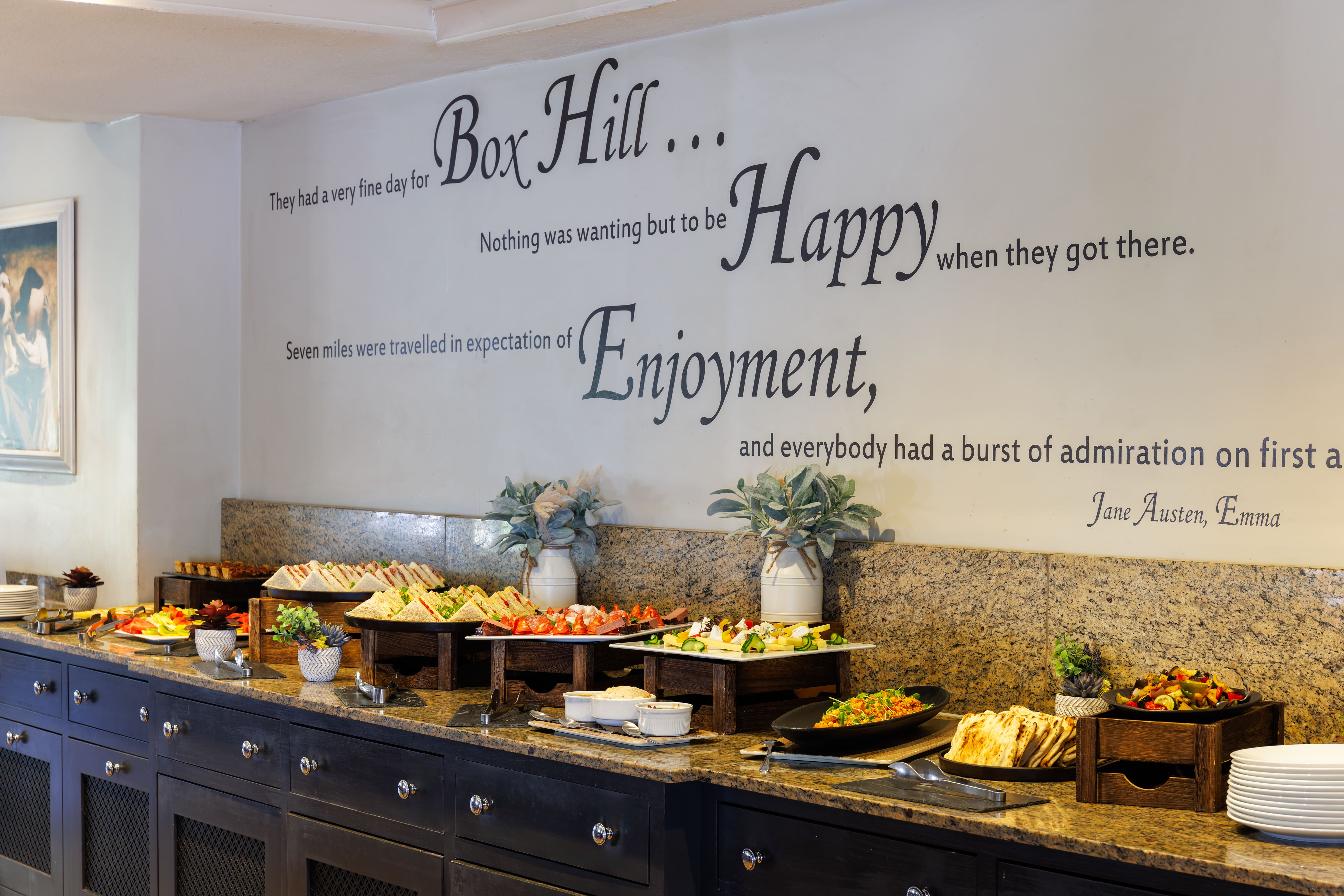 Buffet Presentation for Group Dining